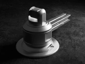 Sci-fi cannon 3D Model