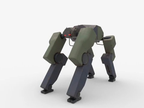 Robot Dog 3D Model