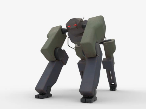 Robot Dog 3D Model