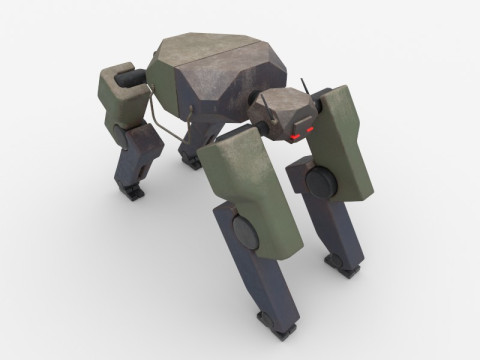 Robot Dog 3Dモデル