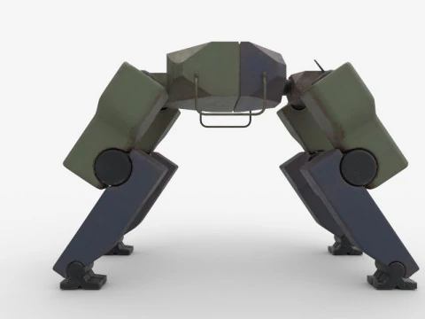 Robot Dog 3D Model