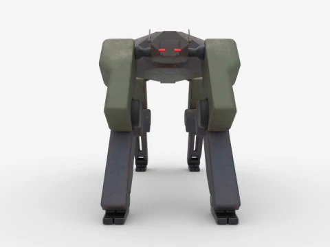 Robot Dog 3D Model