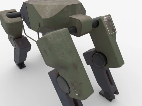 Robot Dog 3D Model