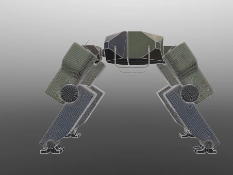Robot Dog 3D Model