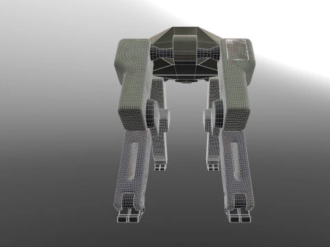Robot Dog 3D Model