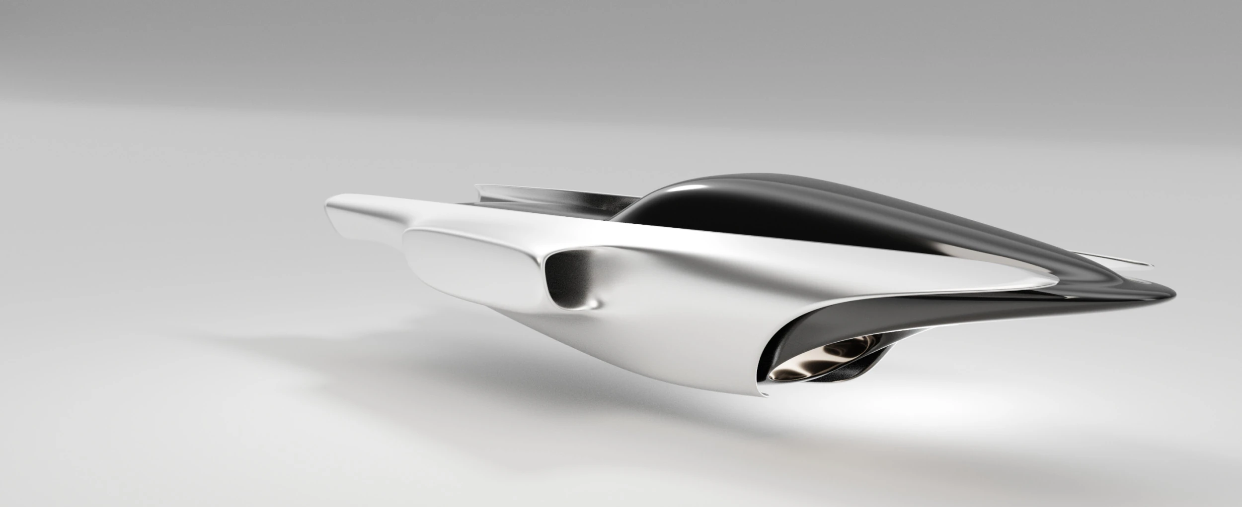 Space Racer Spaceship 3D Model .c4d .max .obj .3ds .fbx .stl .blend 