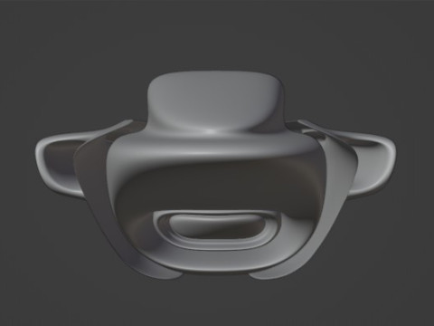Space Racer Spaceship Modèle 3D