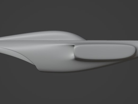 Space Racer Spaceship Modèle 3D