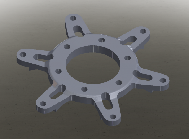 disk brake holder Model Cetak 3D .c4d .max .obj .3ds .fbx .stl .blend 
