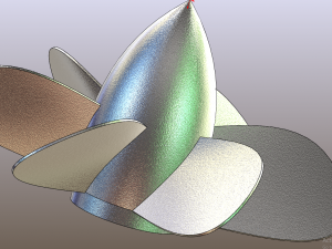 propeller 3D प्रिंट मॉडल