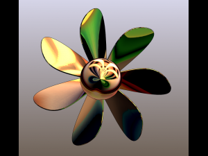 propeller 3D 打印模型