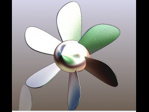 propeller 3D 打印模型