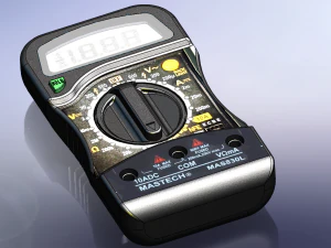 digital multimeter 3D Print Model