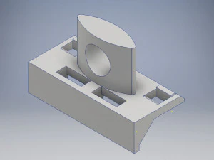 Key fob bracket Nice Flor 3D Print Model