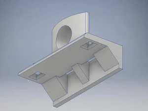 Key fob bracket Nice Flor 3D Print Model