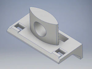 Key fob bracket Nice Flor 3D Print Model