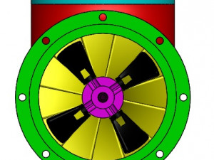 kaplan turbine 3D Модель