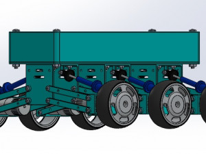 suspension car Modello 3D