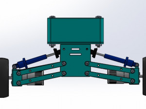 suspension car Modello 3D