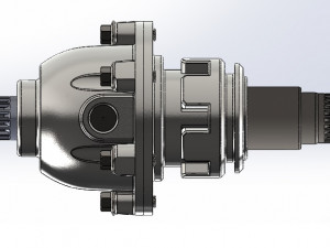 differential gear assembly Model 3D