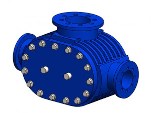 root blower compressor 3D Model