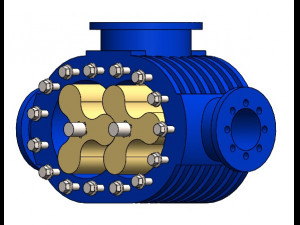 root blower compressor Modello 3D