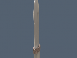 Axe mace sword shield Model 3D