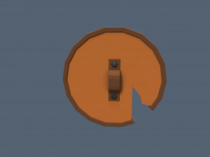Axe mace sword shield Model 3D