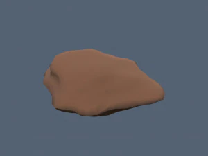 10 taştan oluşan taş seti 3D Model