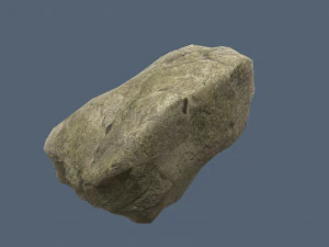 10 taştan oluşan taş seti 3D Model