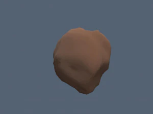 10 taştan oluşan taş seti 3D Model