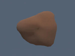 10 taştan oluşan taş seti 3D Model