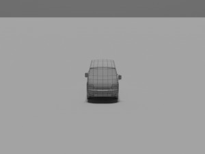 Mitsubishi Delica Van Modelo 3D