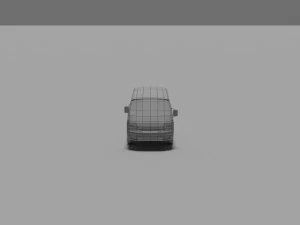 Mitsubishi Delica Van 3D Model