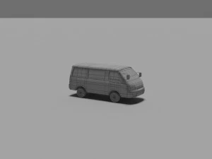 Mitsubishi Delica Van 3D Model