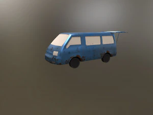 Mitsubishi Delica Van 3D Model