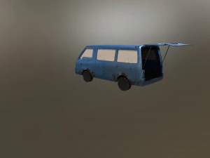 Mitsubishi Delica Van 3D Model