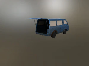 Mitsubishi Delica Van 3D Model