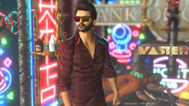 viijay the master 3d exclusive model animated 3D Model .c4d .max .obj .3ds .fbx .stl .blend 