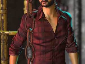 viijay the master 3d exclusive model animated 3D Model
