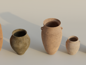 ancient amphorae 3D 模型