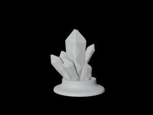 luminous crystal Modèle 3D