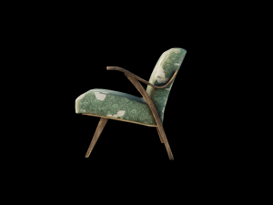 old soviet chairs from the 1970s 3D 모델