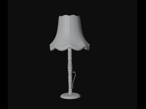soviet vintage floor lamp 3D Model