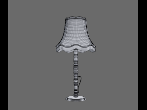 soviet vintage floor lamp 3D Model