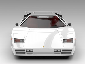 Lambo Countach 3D Model
