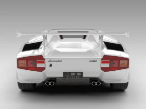 Lambo Countach 3D Model