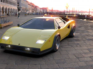 Lambo Countach 3D Model