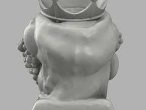 testa di moro femminile modellata con meshmixer 3D-printmodel