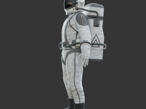 spacesuit - astronaut - sci fi Model 3D